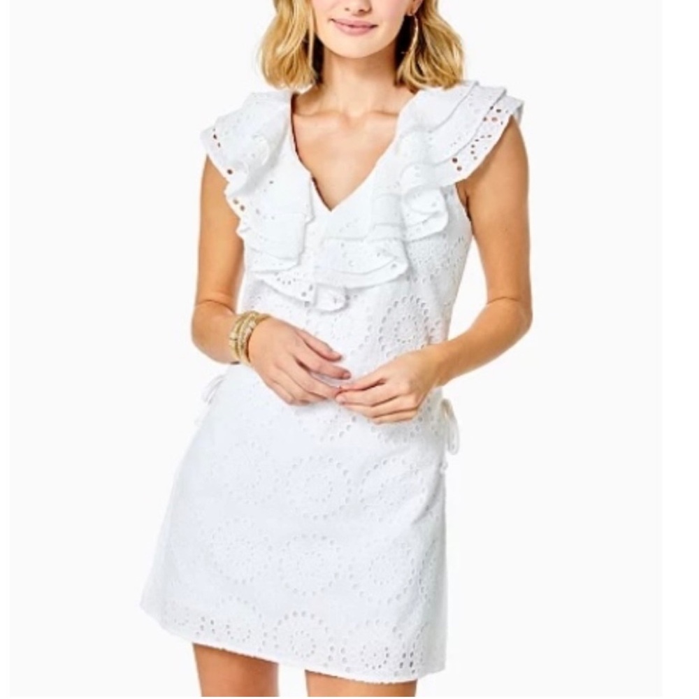Lilly Pulitzer Size 4 Emiline White romper